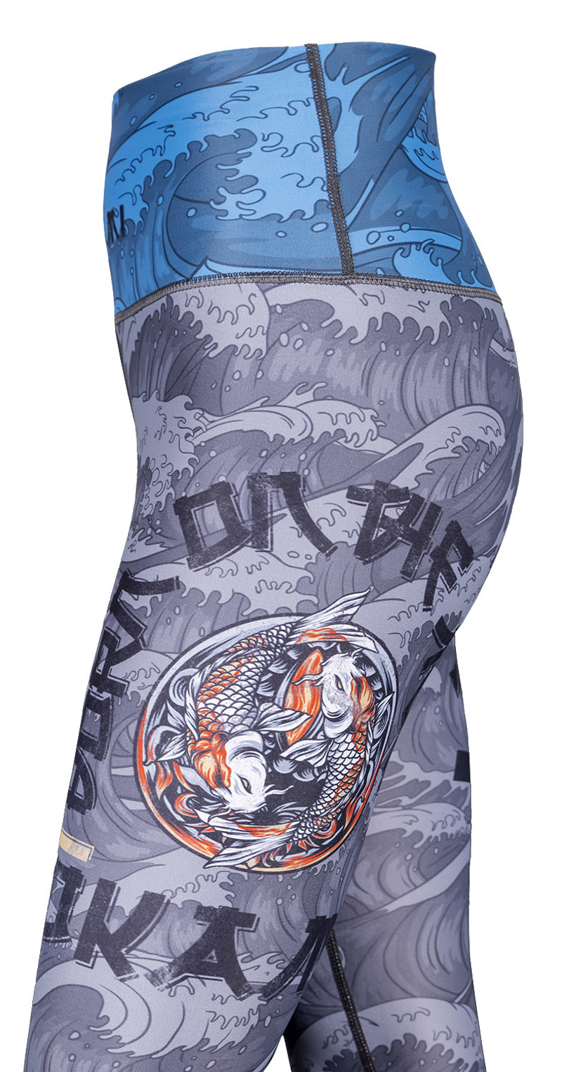 Okami ladies Spats kois black